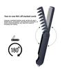 Folding Mens Comb With Abs Material For Travel And Styling Convenience