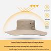 Men's Wide Brim Sun Protection Hat for Spring/Summer: Fishing, Outdoor, UV Protection, Mountaineering