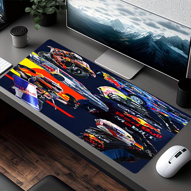 Red Bull Racing Print Mouse Pad, for Keyboard Pad Laptop PC Mat for Office Home Use, Desk Decor, Perfect Birthday Gift for Gamers