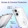 Camera Protection Hybrid Case For iPhone Air 17 16 15 14   11 Pro Max Plus 16E Magnetic MagSafe Shell Hard Silicone Cover
