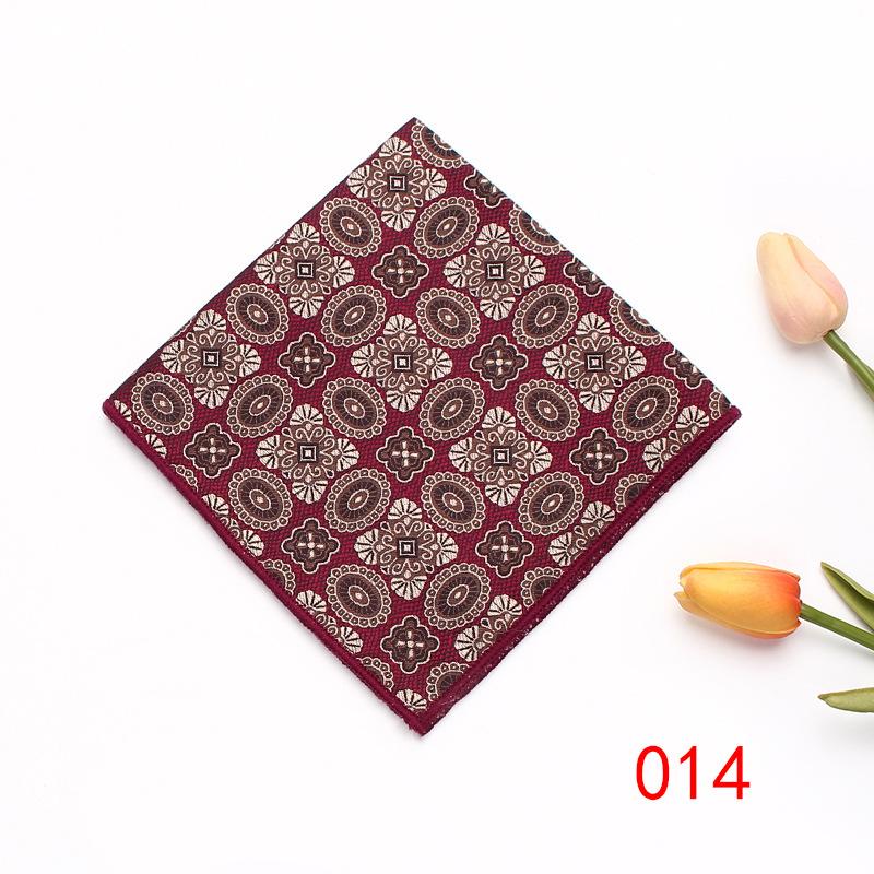Rael Herrenkleid Businessanzug Einstecktuch Muster Brusttuch Taschentuch Bankett Kleines quadratisches Tuch Anzug Accessoires
