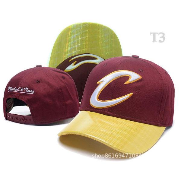 Cappellino da baseball a visiera piatta NBA Cavaliers James Stesso Bordo Piatto Cappello a visiera piatta Hip Hop Bordeaux Cappello Hipster da Uomo e Donna