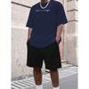 Casual Short Sleeve and Shorts Set Comfortable Versatile Indoor Outdoor Summer