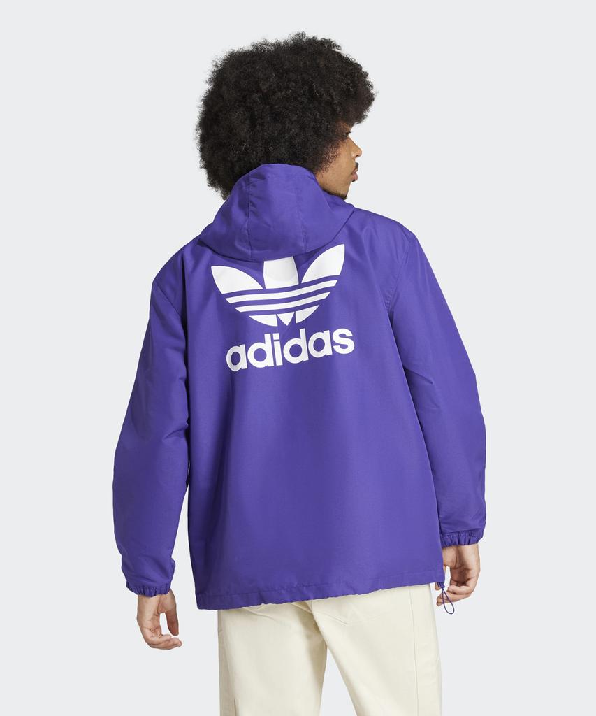 Adidas Trefoil Windbreaker - Purple / Iz2426