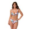 Be You Womens/Ladies Floral Front Tie Bikini Top
