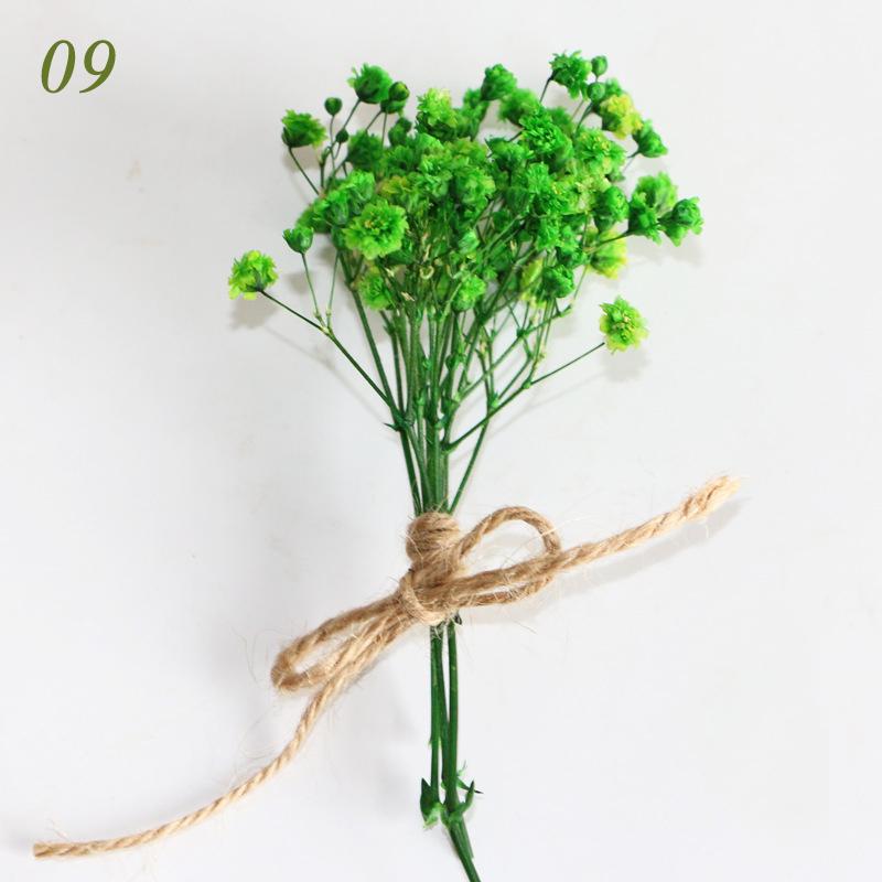1PC Decorative Flowers Bouquet Mini Natural Dried Flowers Fresh Preserved Babysbreath Wedding