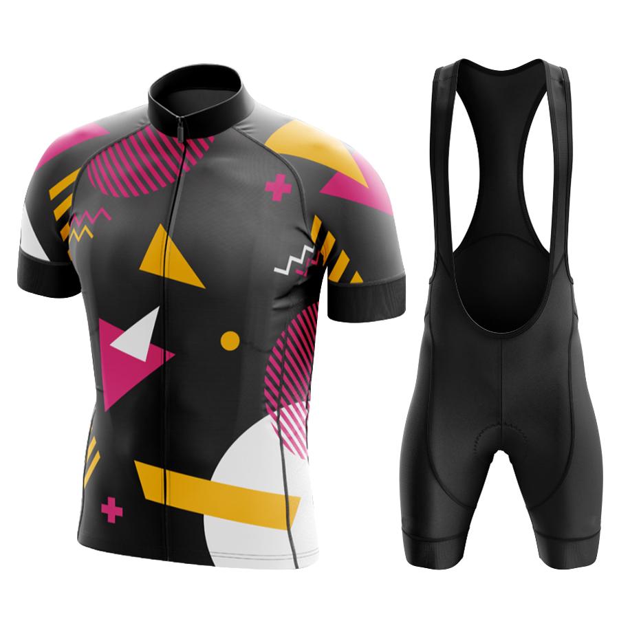 2026 Radsportbekleidung Shorts Mann Männer Sommerkleidung Herrenjacke Uniform Trikot Set Laserschnitt Trägerhose Mtb Männliche Fahrradhosen