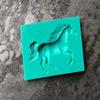 Silikonform Pferd Silikonform Fondant Kuchenform DIY weiche Süßigkeitenform Schokolade Backutensilien