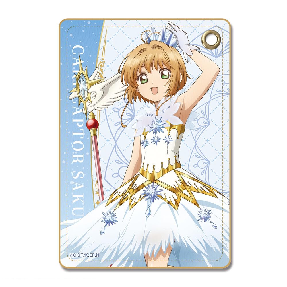 Cardcaptor Sakura Clear Card Edition Leather Pass Case Sakura Kinomoto B LPAN-C004-m02