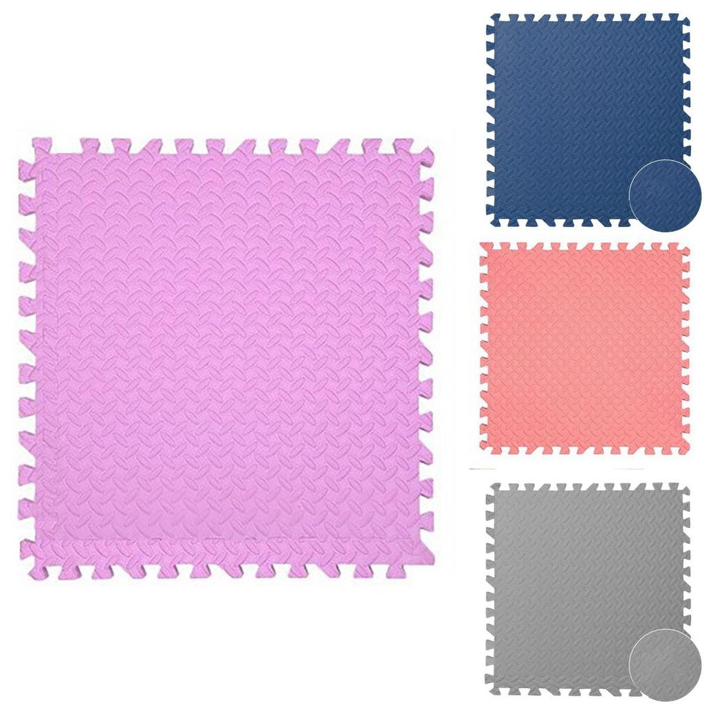 10pcs Eva Foam Mat Soft Floor Tiles For Kids Playrooms And Gym Activities 12mm Thick