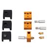Silicone Insulation Sleeves Aluminum Heater Blocks 3D Printer Extruder Kits Parts Accessories