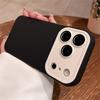 AI Camera Control Button Contrast Color Liquid Silicone Case For iPhone 17 Pro Max 16 15 14 13 12 Pro Max Plus Air Soft Cover