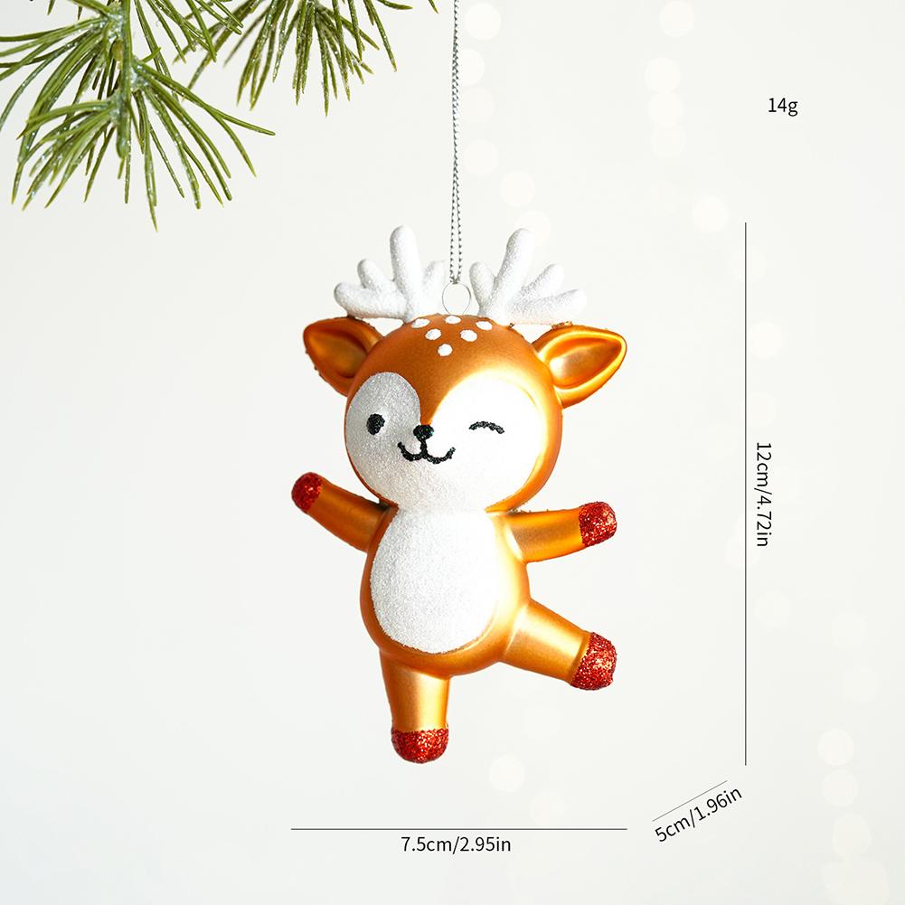 Miniature Holiday Decor Christmas Tree Ornaments Holiday Celebrations Eye-catching Ornaments Versatile Decor Options