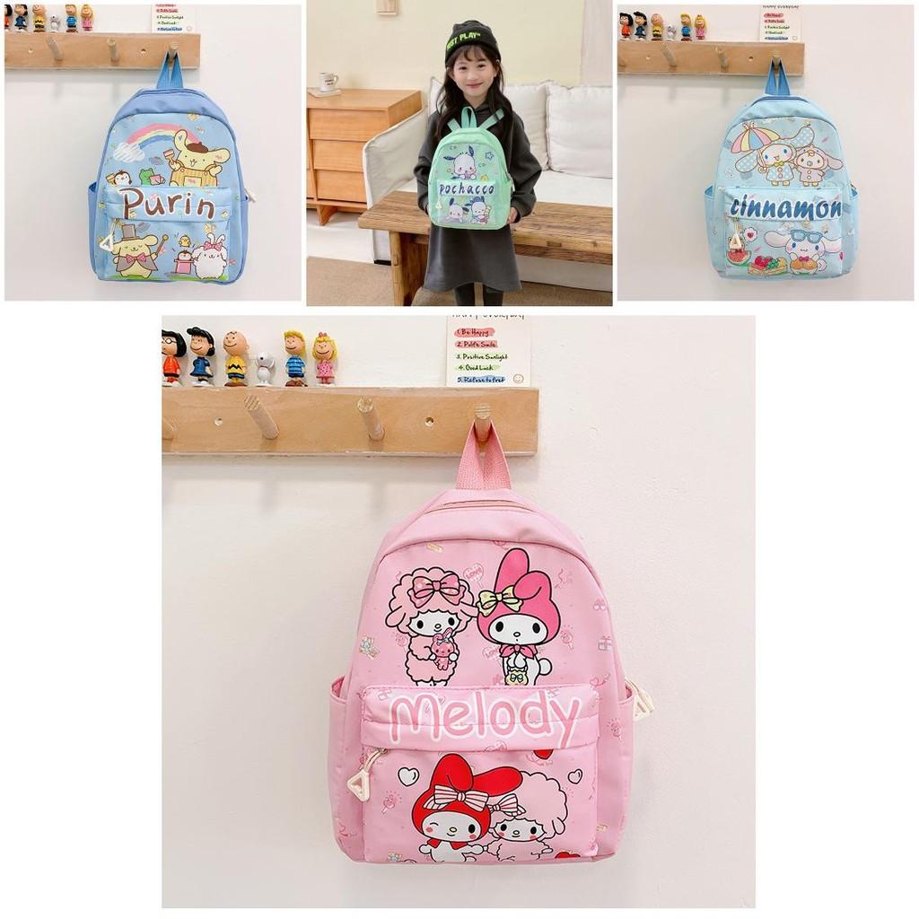 Cute And Stylish Kids Backpack Featuring Adorable Kuromi Cartoon Design For Boys And Girls Aged 2 To 6