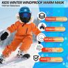 Kids Balaclava Ski Mask For Skiing Cycling, Cold Weather Neck Warmer Windproof Thermal Face Mask For Boys/Girls