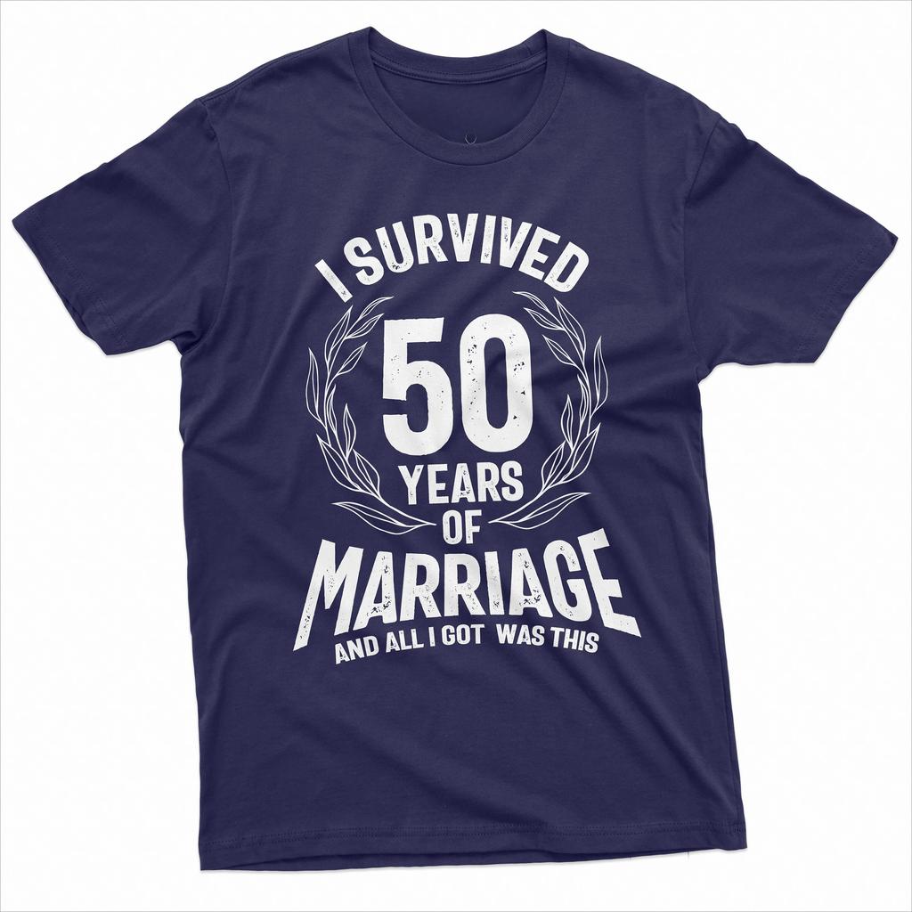 Anniversary Custom T-Shirt Couple Custom Tee Anniversary Gift Ideas 30th 40th 50th Anniversary Shirt