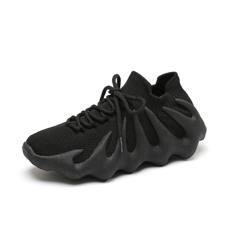 Couple Octopus Socks Shoes Summer New Women's Breathable Mesh Flying Weaving Xiaolongbao Volcano Men's Casual Shoes