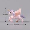 Miniatures Figurines Unicorn Garden Diy Ornaments Decor Micro Dollhome Landscape