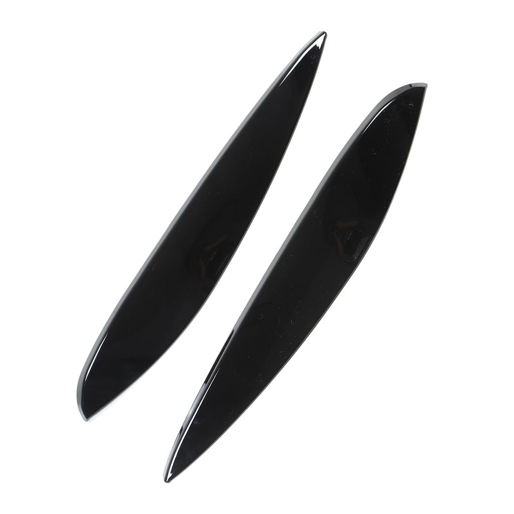 2pcs Headlight Eyebrow Left Right ABS Replacement for   Smart 453 Fortwo Forfour 2015‑2020