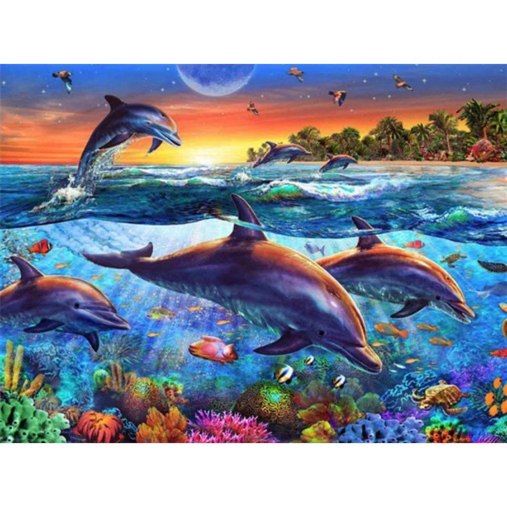 ציור יהלומים תרגיל מלא חג המולד חתול עגול ציור יהלומים בעבודת יד סוס בעלי חיים Diy יהלומי פסיפס ציור בית קישוט