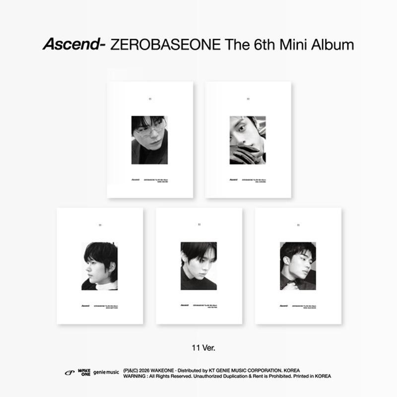 ZEROBASEONE Sesto Mini Album Ascend (11 Ver.)