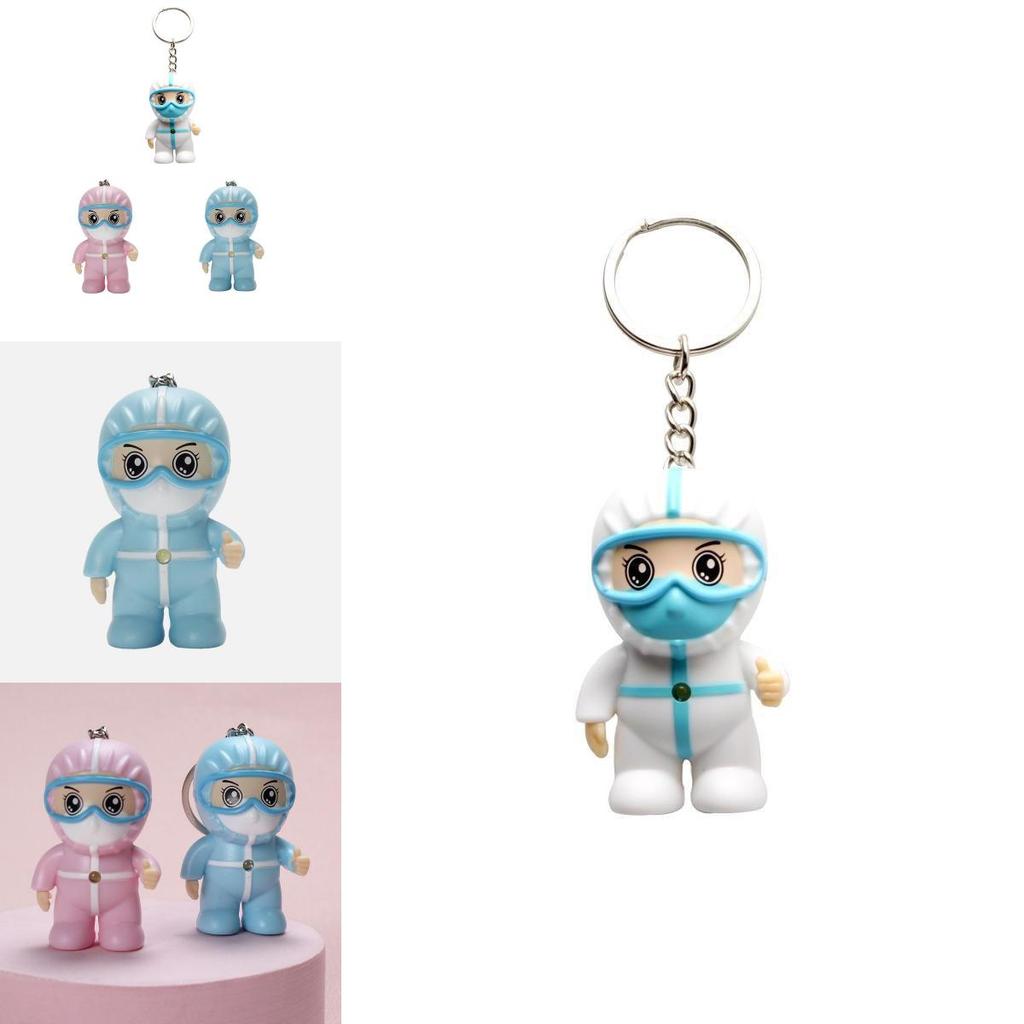 Luminous Souvenir Keychain With Bravery And Kindness Of Medical Staff