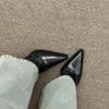 Autumn Winter Women Slim Ankle Boots Fashion Elegant Pointed Toe Shoes Thin High Heel Women's Morder Short Booties