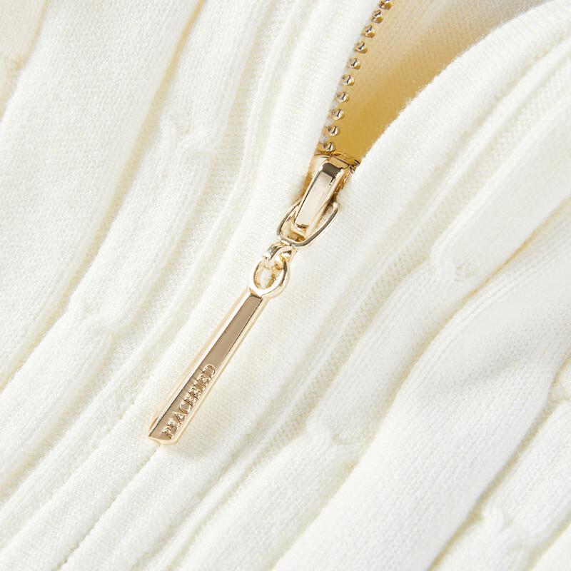 PEACEBIRD Women's Double-Zip Knit Cardigan