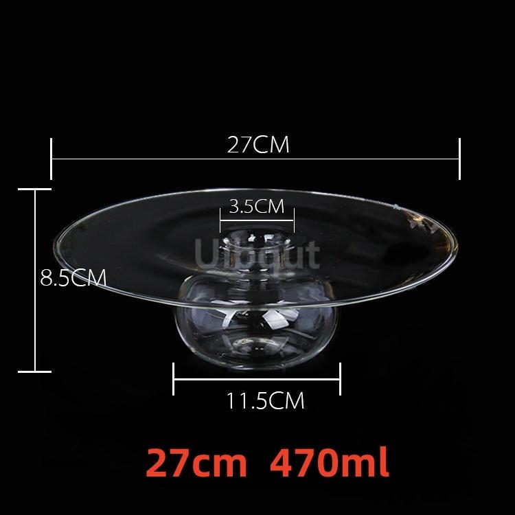 Innovatives UFO Trockeneisglas Kreatives Geschirr Tischgeschirr Schüssel Luxushotel Geschirr Salatschüsseln Molekulare Speisen Gerichte Künstlerisches Gericht