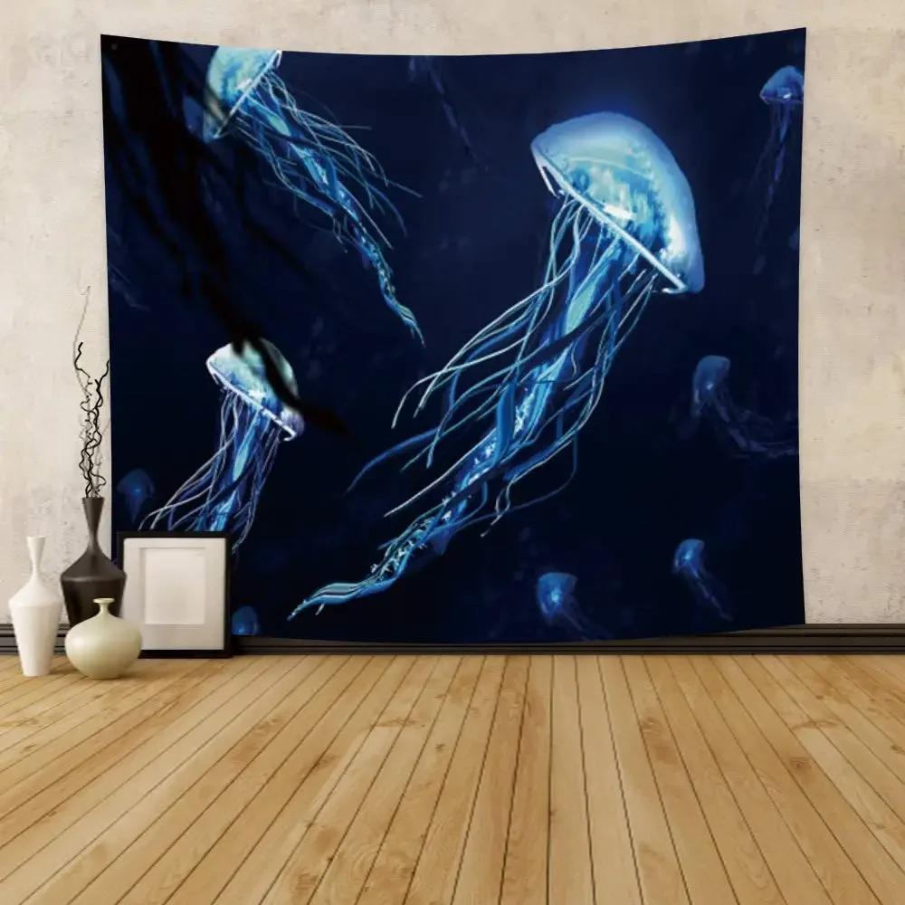 Fantasy Jellyfish Tapestry Office Living Room Decoration Home Wall Tapestry