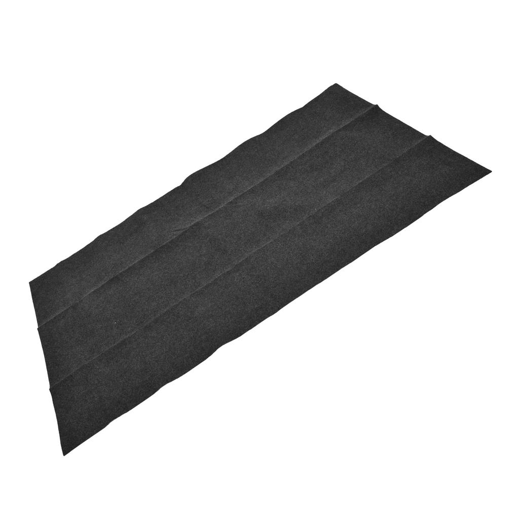 BBQ Floor Mat Outdoor Flame Retardant Barbecue Mat BBQ Oil Pad for Camping Hiking59.8x35.8in Right Angle