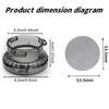 AEE4-54Mm Espresso Dosing Funnel And Puck Screen Set For Breville Barista Portafilters 8Series Barista And Bambino Espresso