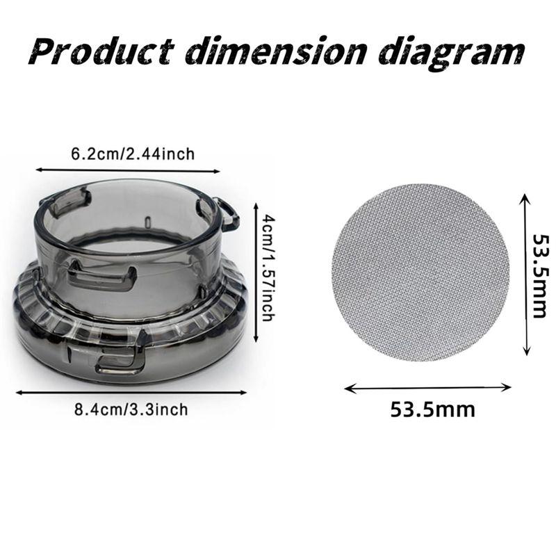 AEE4-54Mm Espresso Dosing Funnel And Puck Screen Set For Breville Barista Portafilters 8Series Barista And Bambino Espresso