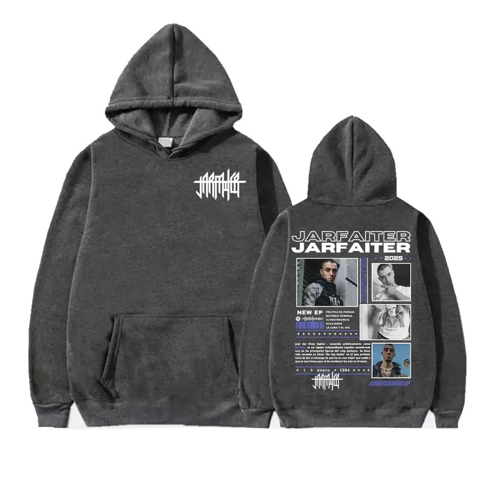 Rapper Jarfaiter Album Tour 2025 Cover Hoodie Men Women Harajuku Fashion Hip Hop Pop Music Sweatshirts Bodywarmer Fleece Hoodies