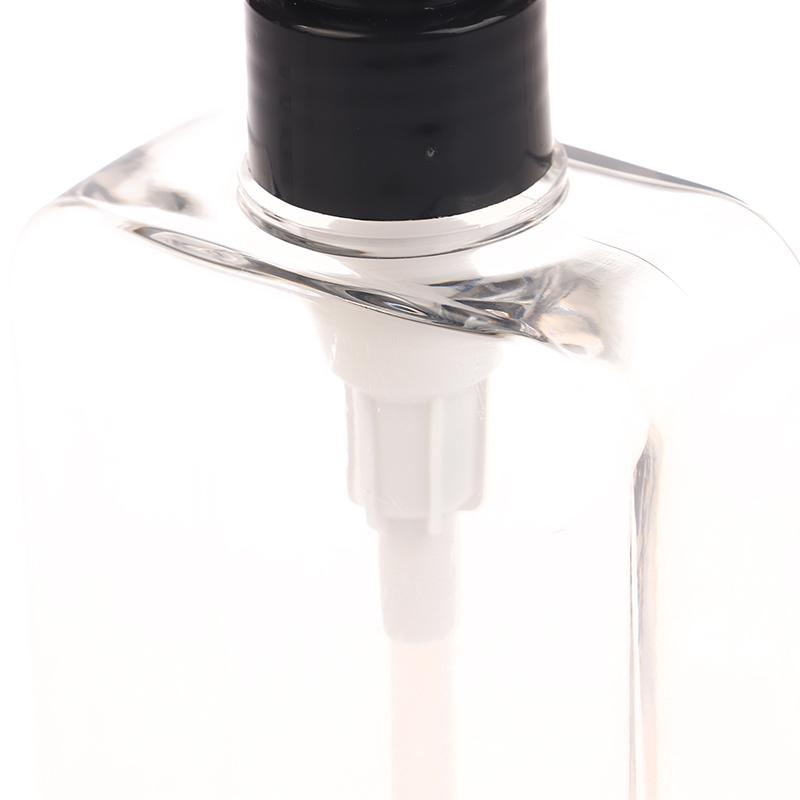 Soap Dispenser Bottle Bathroom Liquid Shampoo Shower Gel Bottle Refillable Storage Container Soap Press Empty Bottles