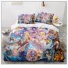 Game Genshin Impact Klee Cosplay Duvet Cover Anime Cartoon Bedding Set Diona Coplay Bed Set Quilt Comforter Covers Home Textiles