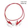 1/2Pcs Double End Test Lead Wire Line Electrical Voltage 4mm Banana Plug Alligator Clip Crocodile 15A Multimeter DIY Test Wires