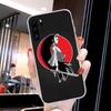 Custodia per telefono Samurai Gril da donna per Huawei P50 P40 P30 Pro Mate 40 30 Pro Nova 8 8i Y7P Honor Cover trasparente per telefono