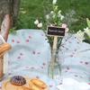 10 Pcs Mini Wooden Chalkboard Blackboard Signs Garden Flowers and Plants Tags Garden Decorations