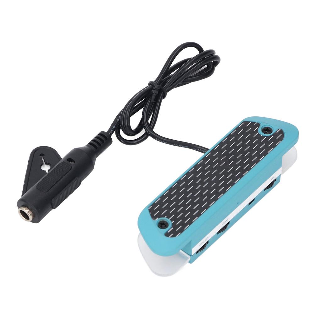 Acoustic Guitar Pickup Volume Tone Control 6.35mm Plug 3mm Wire Passive Magnetic Soundhole Pickup