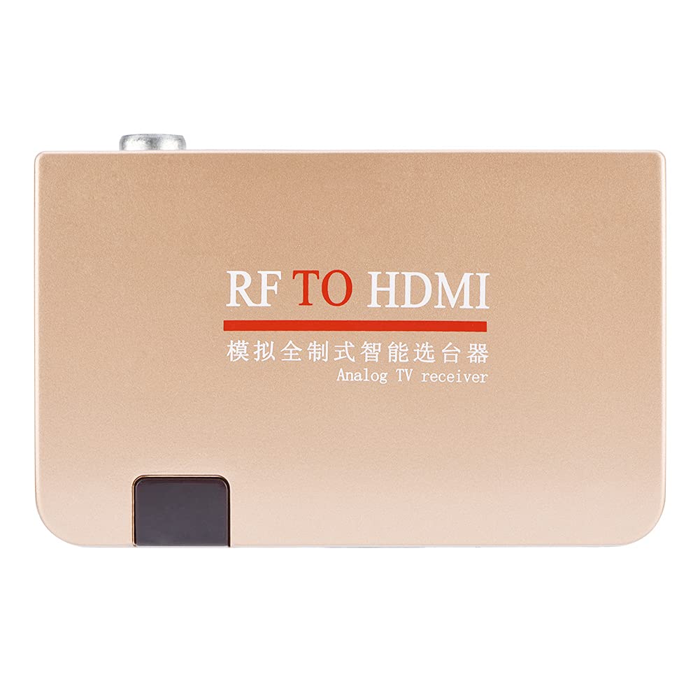 RCA to HDMI Converter, Analog TV Receiver Adapter, RF-HDMI All Standard Converter, Converter Adapter
