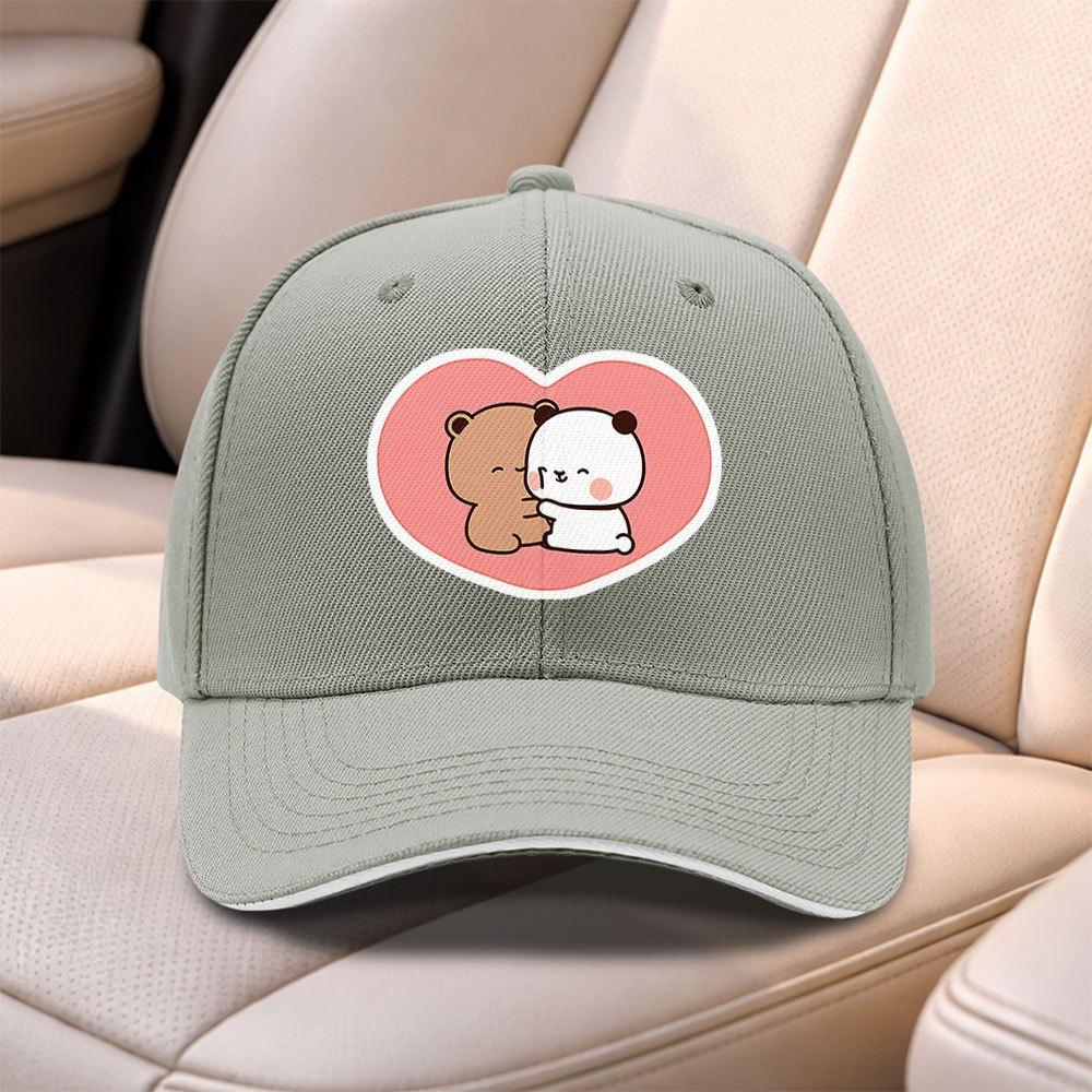 Czapka z daszkiem Milk Mocha Bear Regulowana Czapka z daszkiem dla Mężczyzn Kobiet Codzienne noszenie Wędkarstwo Sportowe Prezent