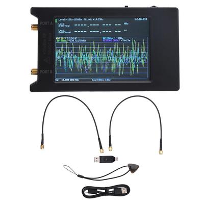 Portable Phase Frequency Analyzer Sensitive 4in Touch Screen 1MHz To 290MHz for Hardware Oscillator