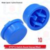 Mingwu Electronics Colorful Round Keycap Switch Caps - B3F Plastic Accessories