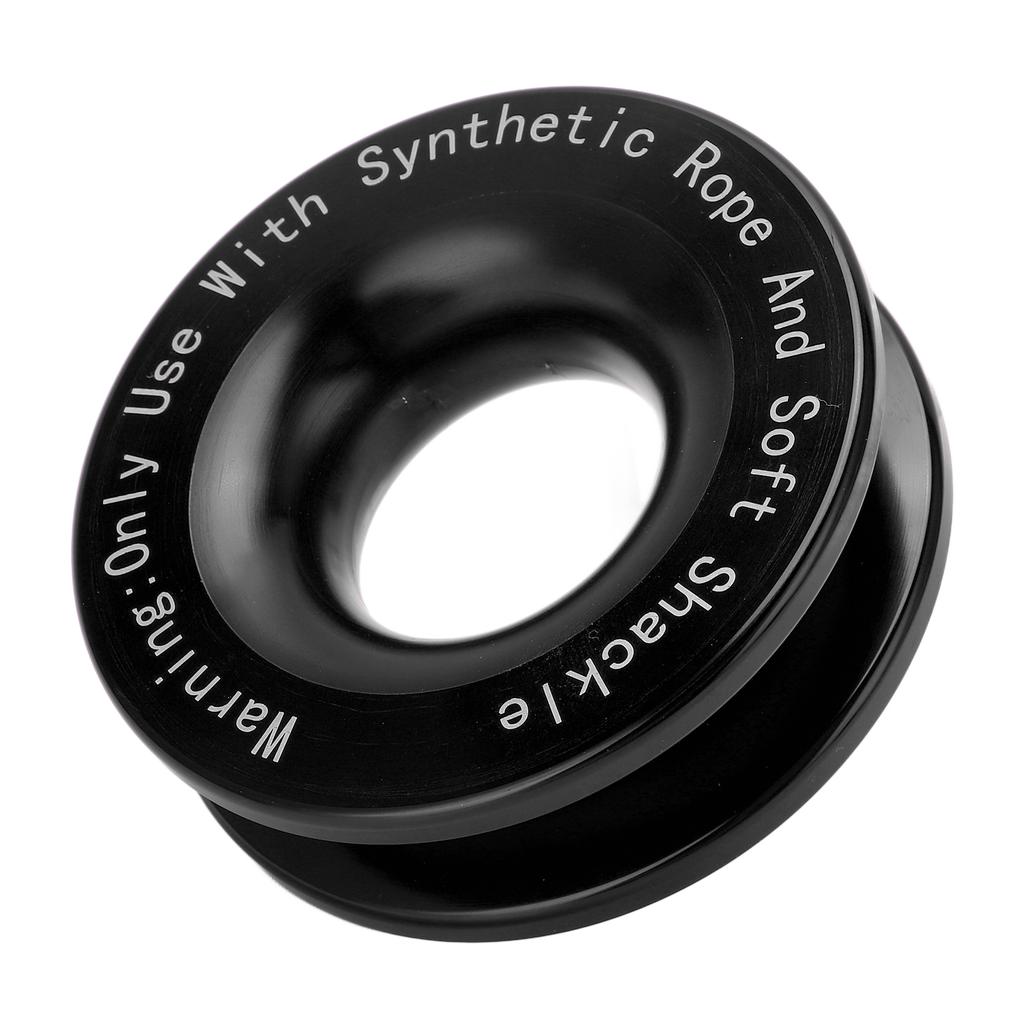 Winch Snatch Recovery Ring 41000lbs Breaking Strength for 7 16in 1 2in Soft Shackle with 3 16in 1 4in 3 8in Ropes