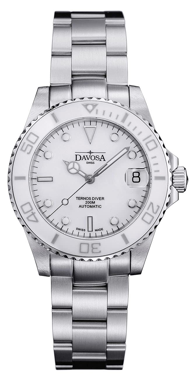 

Watch Silver [Davosa] Diver s 166.195.10 білий