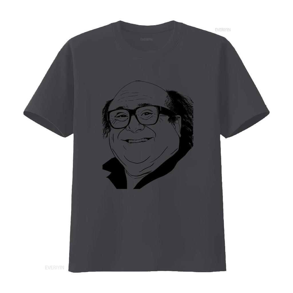 Danny Devito Acteur Film Cinéma USA T-shirt Meme Drôle Haut Style Gamer Musique 640 vintage Lavé Haut Pour le Port Quotidien Unisexe