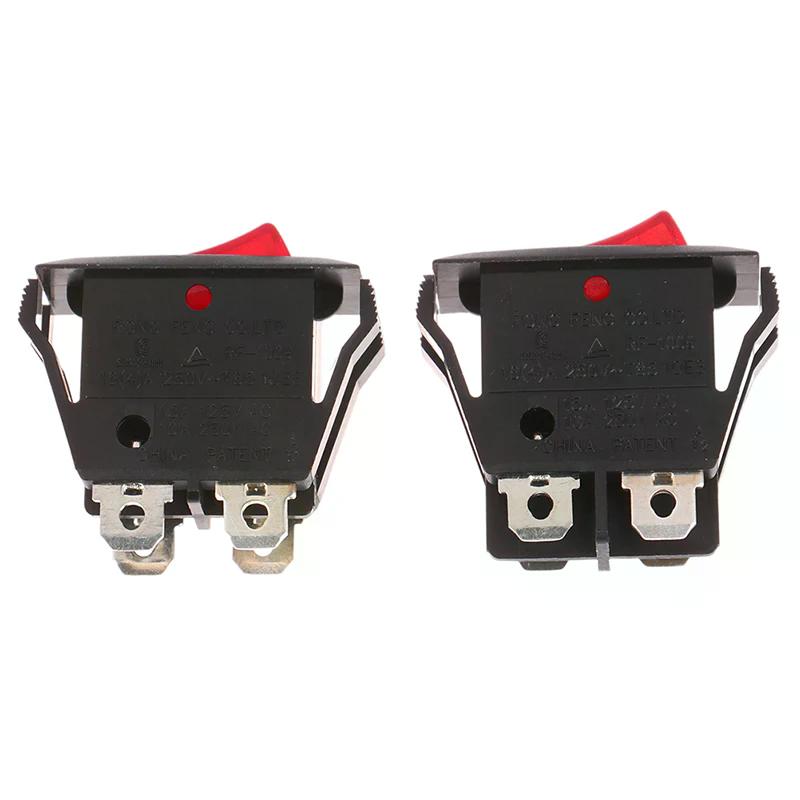 4Plug Power Rocker Switch RF-1009 16A Control Switch With Led Light For Rongfeng ON/OFF/I/O Switch
