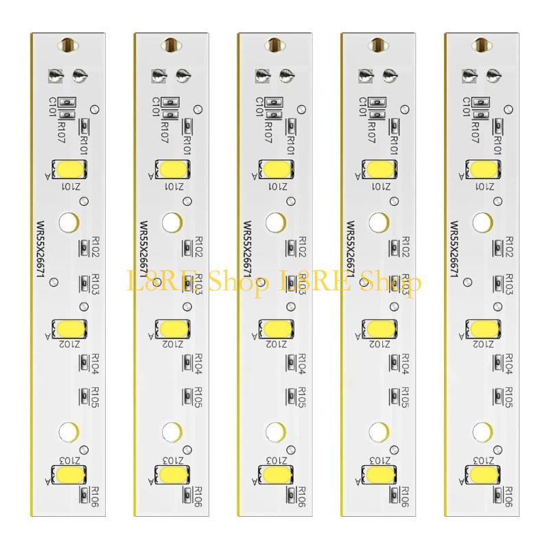 L8RE Bright LED Light Strips Light Panel LED Lighting Board PC Texture for Fridge