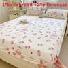 Dog Flower Dinosaur Bear Print Bedspread Set Cartoon Mattress Protective Cover